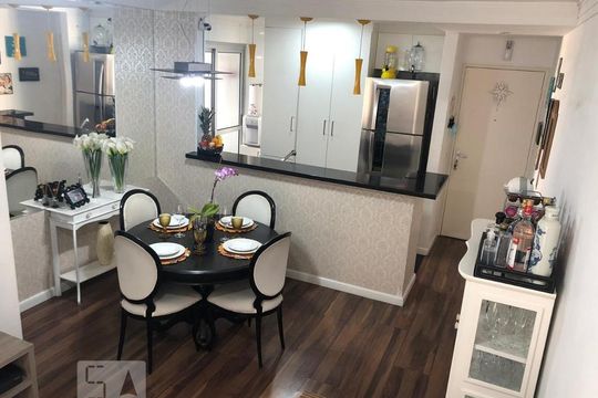 Sala de apartamento à venda com 3 quartos, 62m² em Jardim Esmeralda, São Paulo
