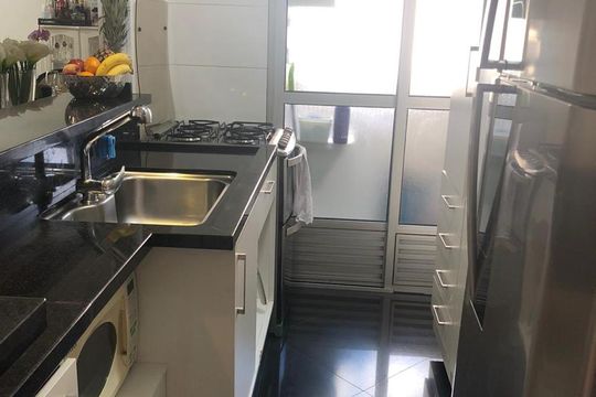 Cozinha de apartamento à venda com 3 quartos, 62m² em Jardim Esmeralda, São Paulo