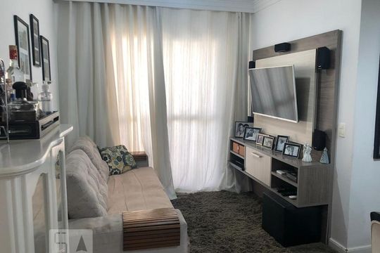 Sala de apartamento à venda com 3 quartos, 62m² em Jardim Esmeralda, São Paulo