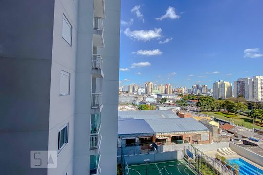 Vista da Sala de apartamento para alugar com 1 quarto, 35m² em Mooca, São Paulo