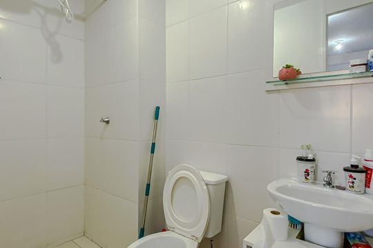 Banheiro da Suite de apartamento para alugar com 1 quarto, 35m² em Mooca, São Paulo