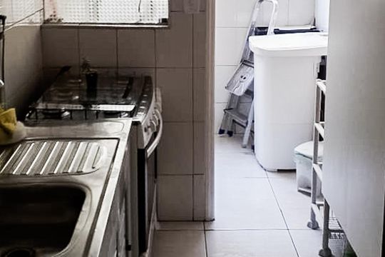 Cozinha de apartamento à venda com 2 quartos, 60m² em Taboão, São Bernardo do Campo