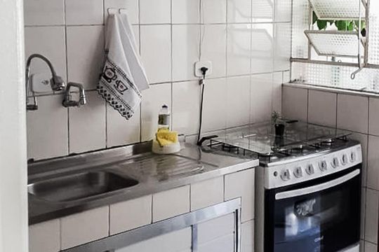 Cozinha de apartamento à venda com 2 quartos, 60m² em Taboão, São Bernardo do Campo