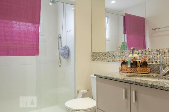 Banheiro 1 de apartamento à venda com 3 quartos, 110m² em Jardim Vazani, São Paulo