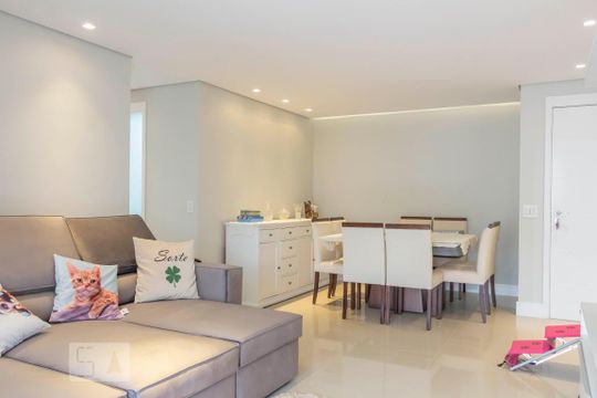 Sala de apartamento à venda com 3 quartos, 110m² em Jardim Vazani, São Paulo