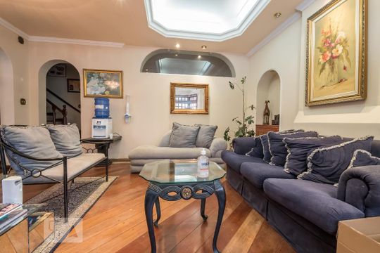 Sala de casa para alugar com 3 quartos, 350m² em Campo Belo, São Paulo