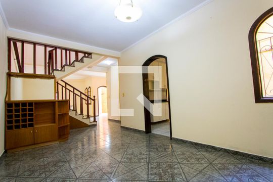 Sala de jantar de casa para alugar com 3 quartos, 197m² em Vila Silvestre, Santo André