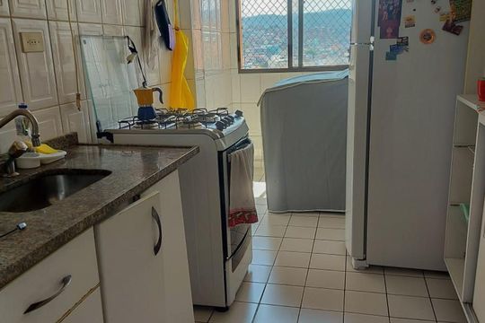Cozinha - Armários de apartamento à venda com 3 quartos, 58m² em Vila Amália (zona Norte), São Paulo