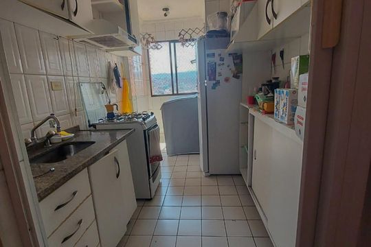 Cozinha - Armários de apartamento à venda com 3 quartos, 58m² em Vila Amália (zona Norte), São Paulo