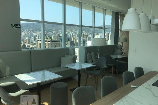 Kitnet/Studio para alugar com 1 quarto, 40m² em Funcionários, Belo Horizonte