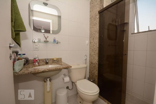 Banheiro Suíte de apartamento à venda com 4 quartos, 102m² em Pechincha, Rio de Janeiro