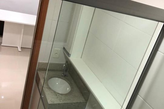 Banheiro de apartamento à venda com 2 quartos, 44m² em São José, Canoas