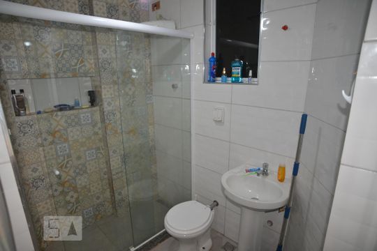 Banheiro de kitnet/studio à venda com 1 quarto, 39m² em Centro, Rio de Janeiro