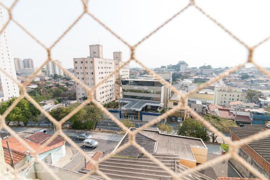Vista área de serviço de apartamento à venda com 2 quartos, 57m² em Vila Augusta, Guarulhos
