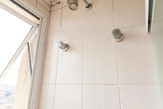 Banheiro - chuveiro de apartamento à venda com 2 quartos, 57m² em Vila Augusta, Guarulhos