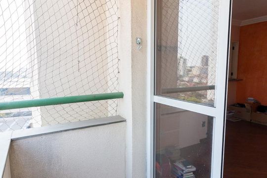 Varanda de apartamento à venda com 2 quartos, 57m² em Vila Augusta, Guarulhos