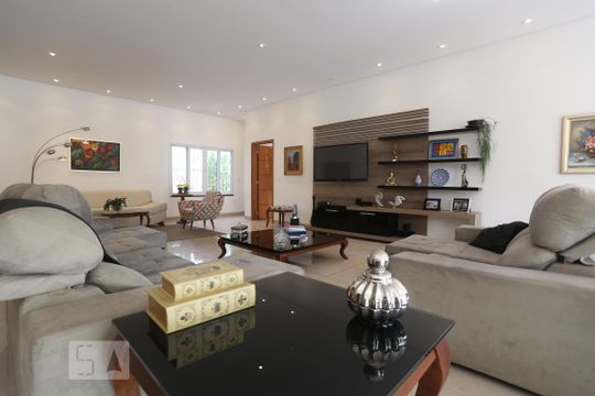 Sala de casa à venda com 5 quartos, 600m² em Vila Indiana, São Paulo
