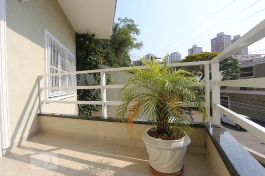 Sacada da Sala de casa à venda com 5 quartos, 600m² em Vila Indiana, São Paulo