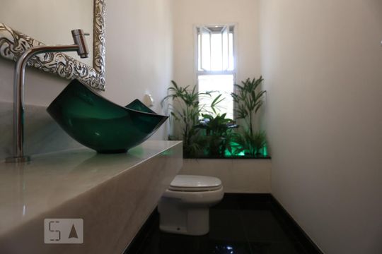 Lavabo de casa à venda com 5 quartos, 600m² em Vila Indiana, São Paulo