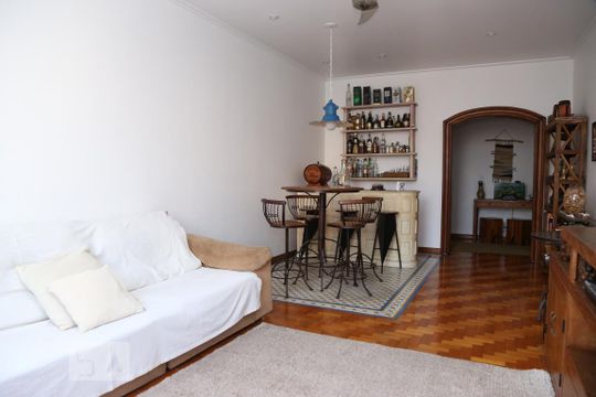 Sala de apartamento para alugar com 4 quartos, 170m² em Tijuca, Rio de Janeiro
