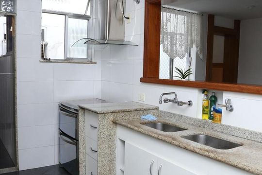 Cozinha de apartamento para alugar com 4 quartos, 170m² em Tijuca, Rio de Janeiro