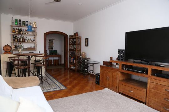 Sala de apartamento para alugar com 4 quartos, 170m² em Tijuca, Rio de Janeiro