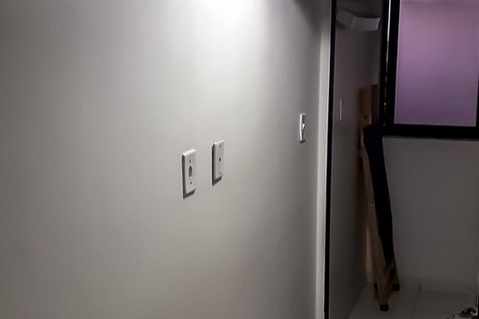 Cozinha de apartamento à venda com 2 quartos, 50m² em Jardim Flor da Montanha, Guarulhos