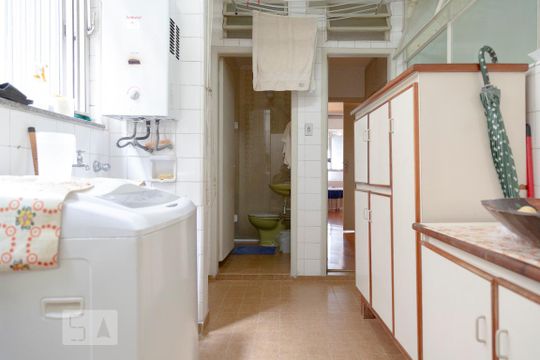 Área de Serviço de apartamento à venda com 3 quartos, 175m² em Santa Cecilia, São Paulo