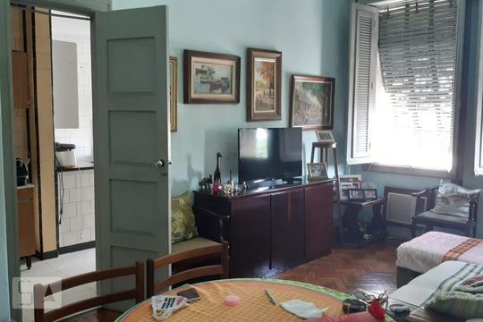 Sala de apartamento à venda com 2 quartos, 93m² em Centro, Rio de Janeiro
