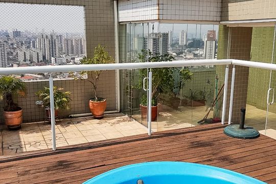 Cobertura de apartamento à venda com 4 quartos, 196m² em Chácara Califórnia, São Paulo