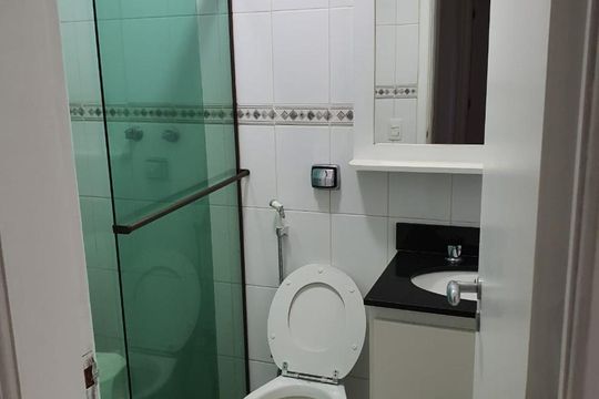 Banheiro de apartamento à venda com 3 quartos, 240m² em Tijuca, Rio de Janeiro