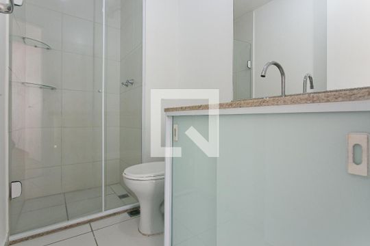 Banheiro de apartamento para alugar com 2 quartos, 53m² em Tatuapé, São Paulo
