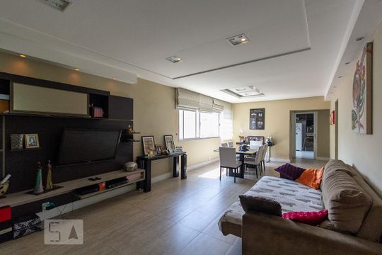 Sala de apartamento à venda com 3 quartos, 156m² em Botafogo, Rio de Janeiro