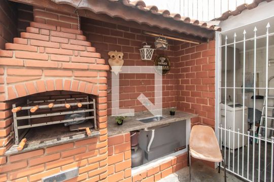 Área comum - Churrasqueira de casa à venda com 2 quartos, 125m² em Vila São Francisco (zona Leste), São Paulo