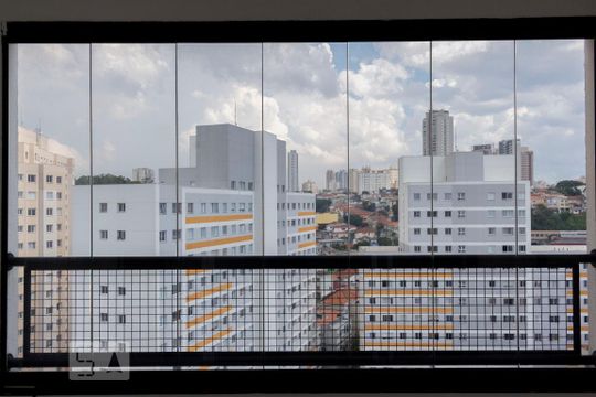 Vista da Varanda de kitnet/studio à venda com 1 quarto, 35m² em Cambuci, São Paulo