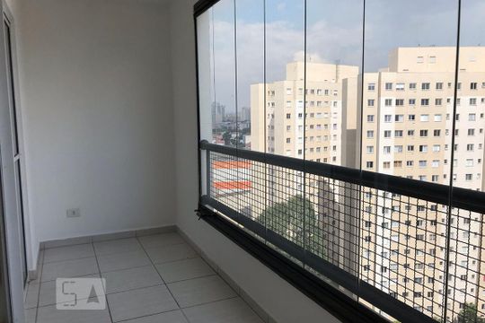 Área de Serviço e Varanda de kitnet/studio à venda com 1 quarto, 35m² em Cambuci, São Paulo