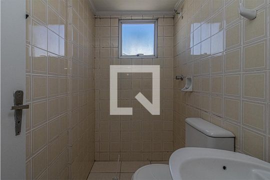 Banheiro social de apartamento para alugar com 2 quartos, 96m² em Sacomã, São Paulo