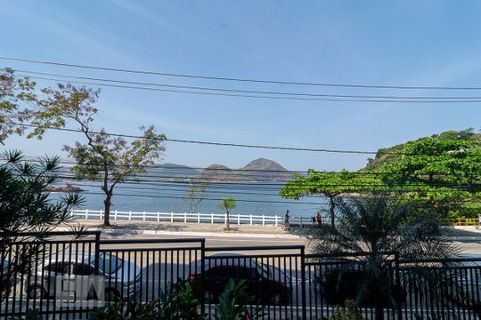 Vista da Suite 1 de apartamento à venda com 4 quartos, 572m² em Boa Viagem, Niterói