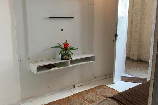 Sala de apartamento à venda com 1 quarto, 35m² em Leme, Rio de Janeiro