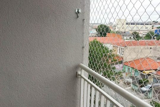 Varanda de apartamento à venda com 2 quartos, 51m² em Vila Antonieta, São Paulo