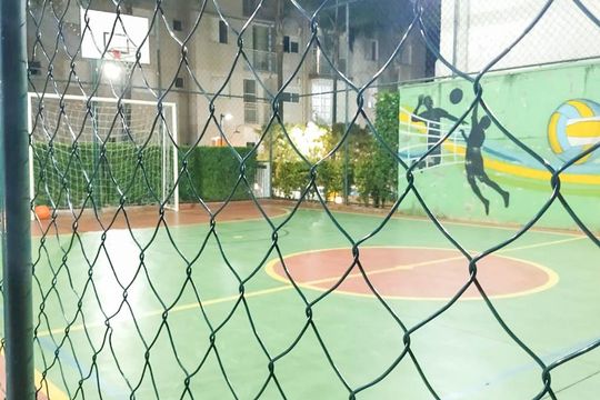 Quadra Esportiva de apartamento à venda com 2 quartos, 51m² em Vila Antonieta, São Paulo