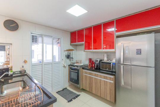 Cozinha de apartamento à venda com 2 quartos, 68m² em Santana, São Paulo