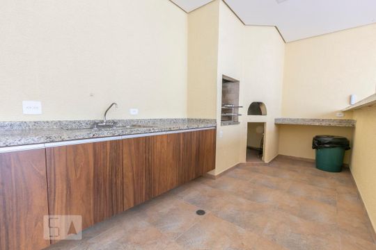 Área comum - Churrasqueira de apartamento para alugar com 1 quarto, 44m² em Santana, São Paulo