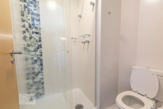 Banheiro de apartamento à venda com 1 quarto, 44m² em Santana, São Paulo
