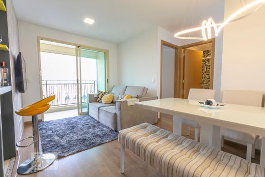 Sala de apartamento à venda com 1 quarto, 44m² em Santana, São Paulo