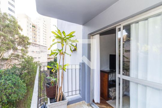 Vista da Varanda da Sala de apartamento à venda com 2 quartos, 60m² em Vila Ipojuca, São Paulo