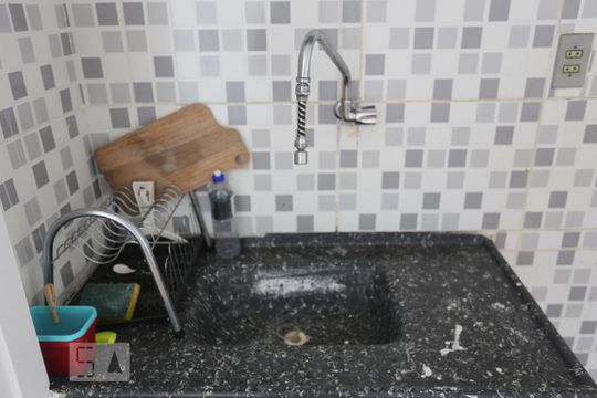 Cozinha de apartamento à venda com 1 quarto, 45m² em Bela Vista, São Paulo