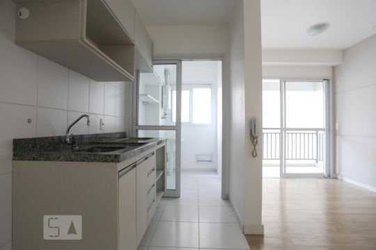Cozinha de apartamento à venda com 1 quarto, 41m² em República, São Paulo