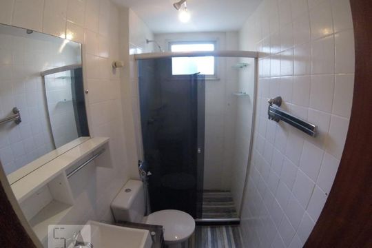 Banheiro de apartamento à venda com 3 quartos, 61m² em Anil, Rio de Janeiro