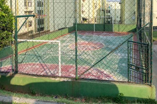 Área comum - Quadra de apartamento para alugar com 3 quartos, 60m² em Parada de Lucas, Rio de Janeiro